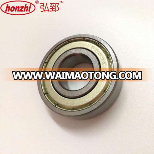 Single Row Deep Groove ball bearing 6203